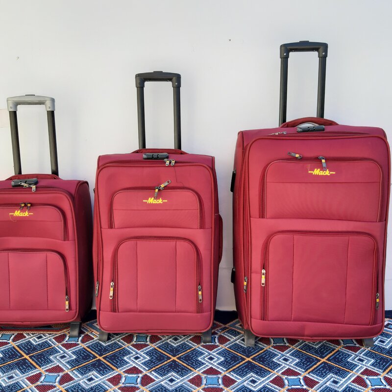 چمدان مسافرتی 3 سایز باهم 