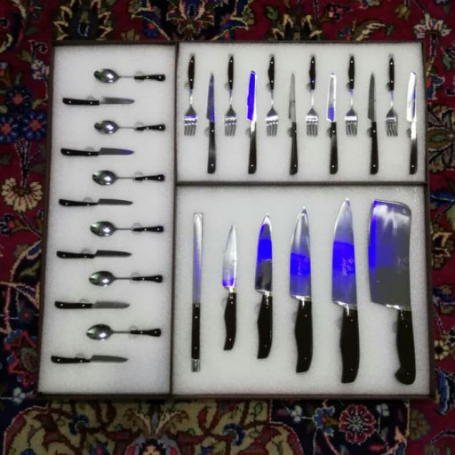 چاقوی اصل زنجان(ست 54 تیکه)مخصوص جهیزیه