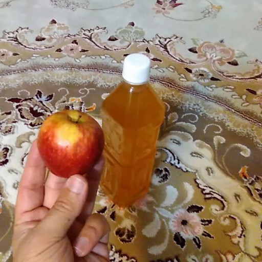سرکه سیب خمری دو ساله (ارسال از یه کاسه) (420 گرمی)