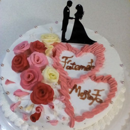 کیک عقد،عروسی و نامزدی