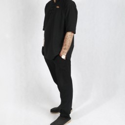 ست پیراهن و شلوار مشکی محرمی مناسب اربعین