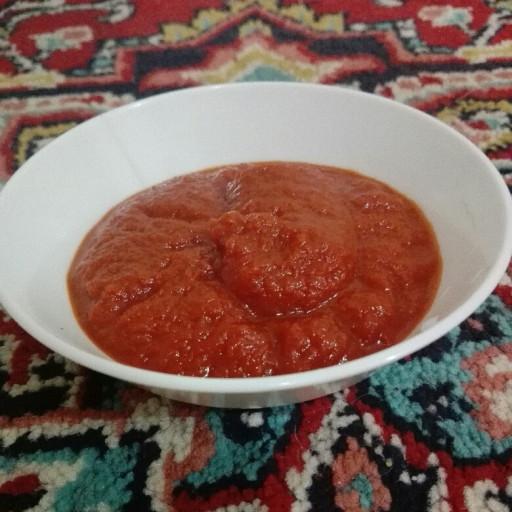 رب گوجه خونگی ترش غلیظ(800 گرمی)