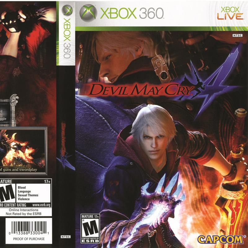 بازی Devil May Cry 4 برای XBOX 360
