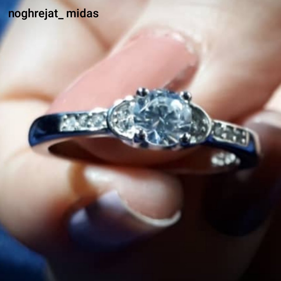 انگشترزنانه نقره جواهربرلیان