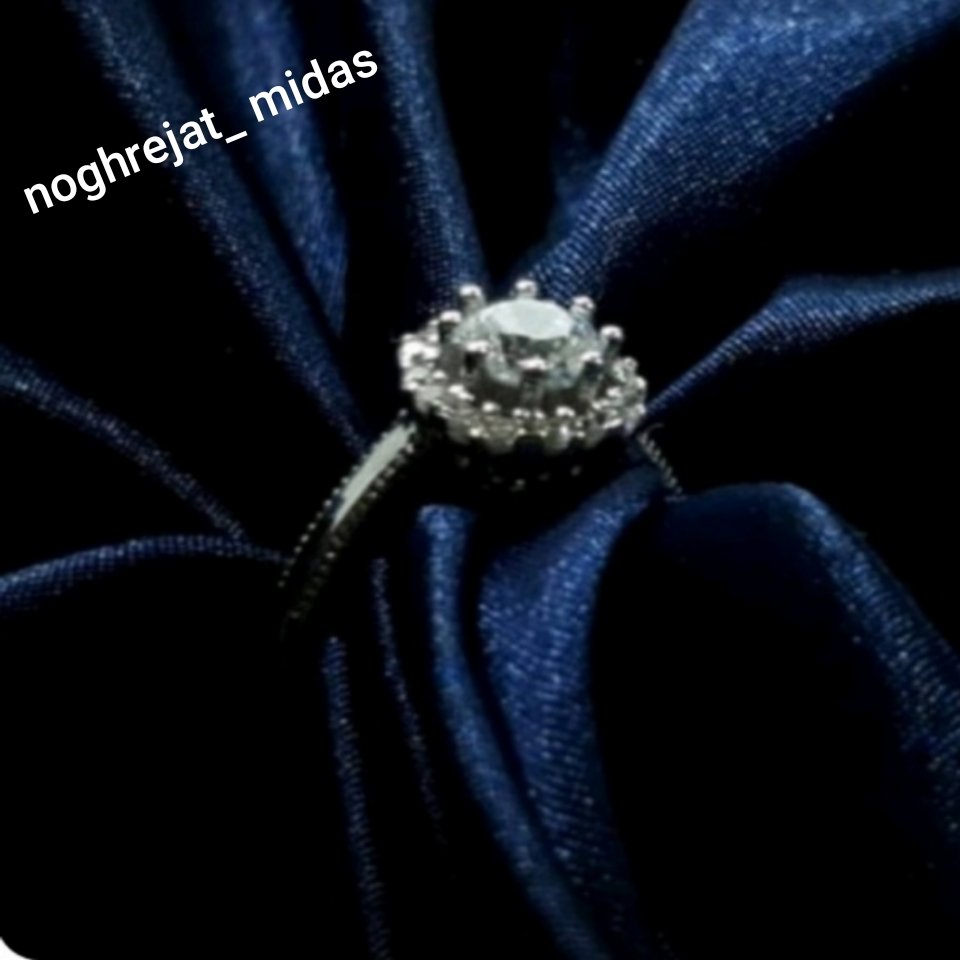 انگشترزنانه نقره جواهرشکوفه