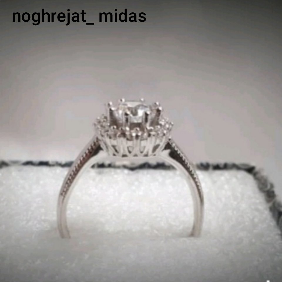 انگشترزنانه نقره جواهرشکوفه