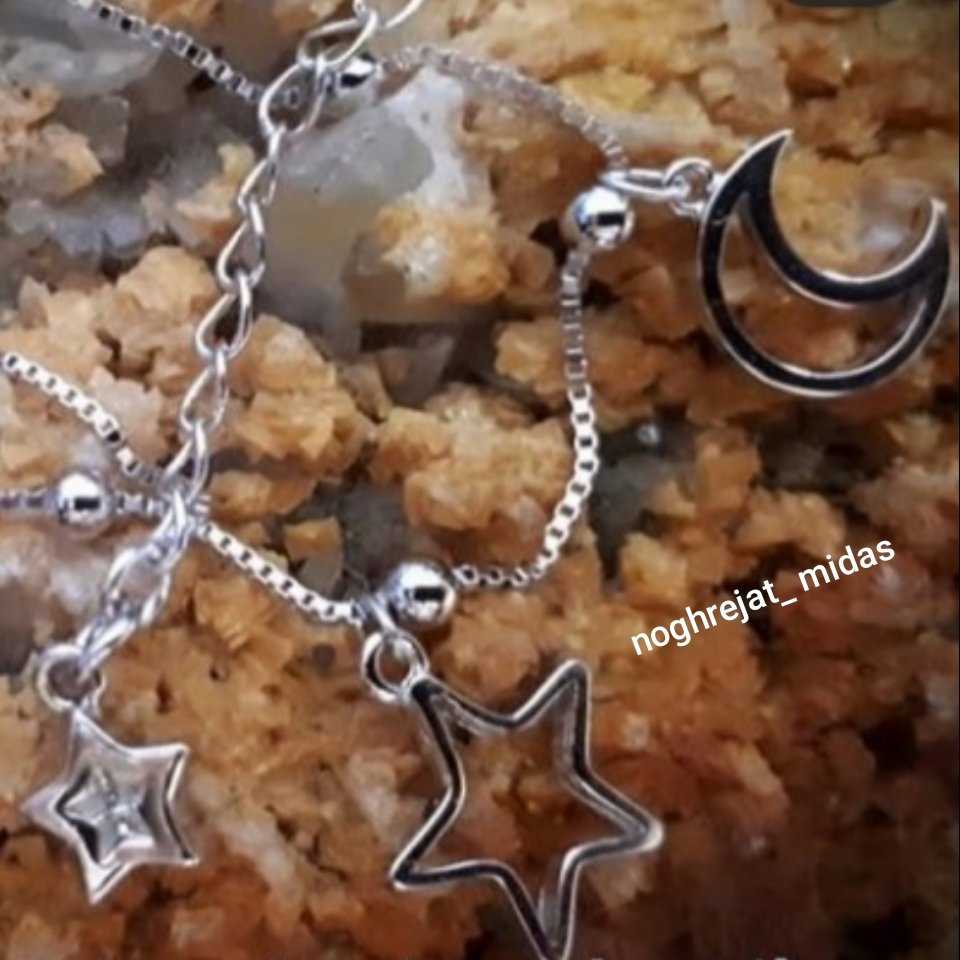 پابندزنانه نقره آویز