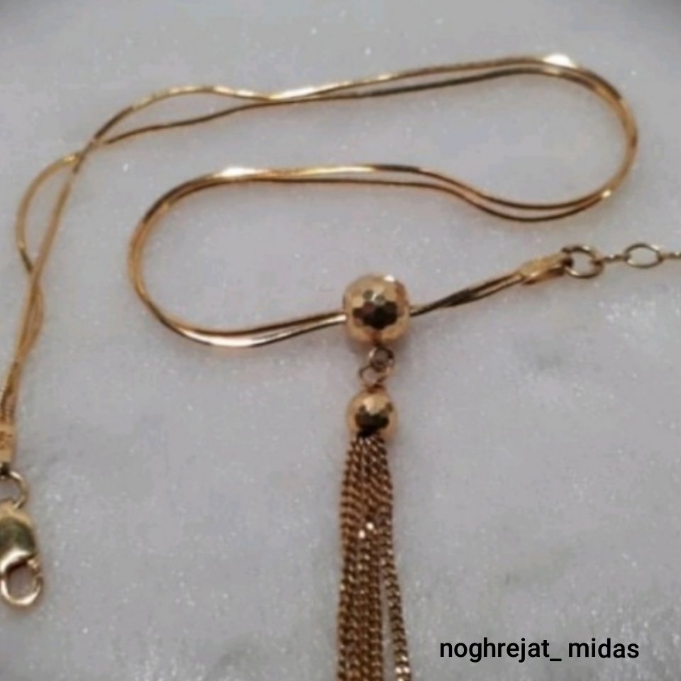 پابندزنانه نقره طلایی