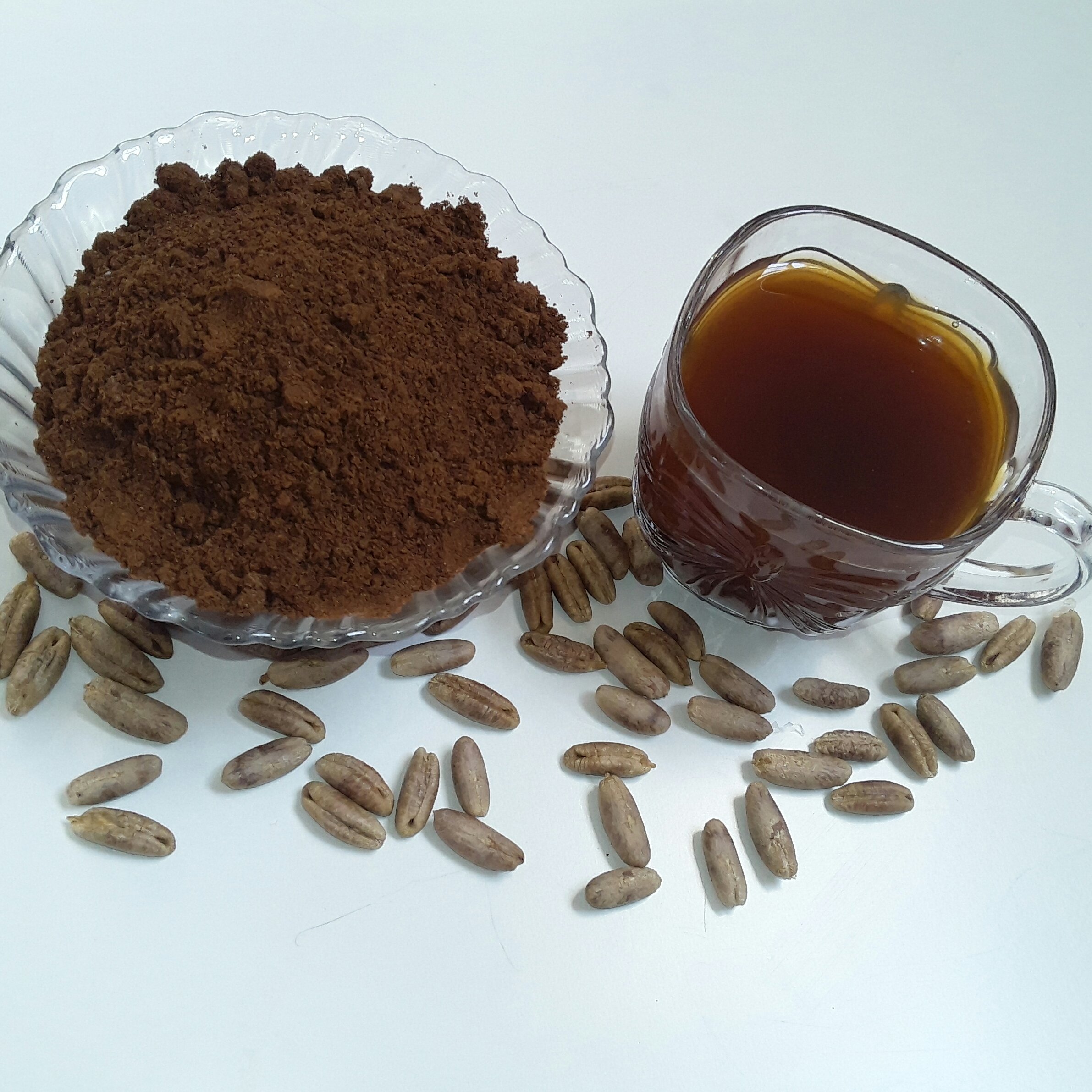 قهوه هسته خرما پودر دمنوش هسته خرما خانگی عالی برای کنترل دیابت (200گرم)