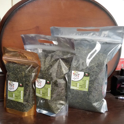چای سبز110گرمی، سرگل، درجه1، لیزری،اصیل ایرانی محصول لاهیجان