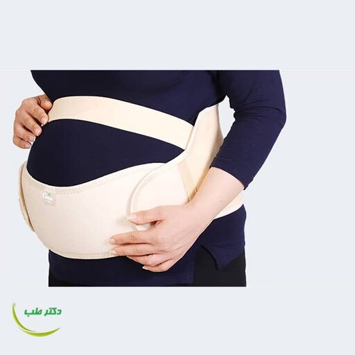 شکم بند بارداری یا کمربند حاملگی دو تیکه  برند کیورد CURED سایز L