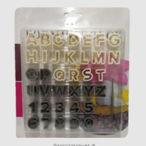 کاتر عدد و حروف پلاستیکی