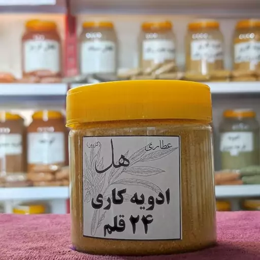 ادویه کاری 24 قلم 150 گرمی