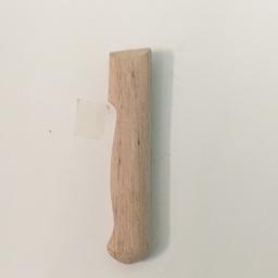 دسته یدک چاقوی آشپز خانه و دم دستی ،جنس بدنه چوب گردو بسیار سبک و مقاوم در ابعاد 100×22×12