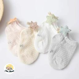 جوراب بچگانه نوزادی طرح ستاره