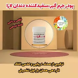 پودر دندان سفید کننده دندان  کد21