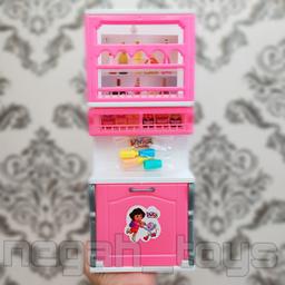 اسباب بازی دخترانه آشپزخانه دورا مدل ماشین ظرفشویی