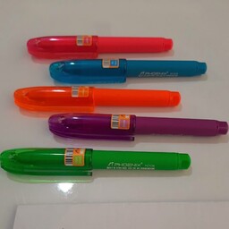 خودکار کوتاه رنگی فونیکس کره در 5 رنگ