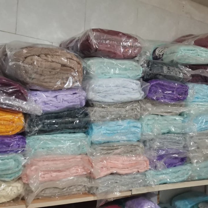 پتو تیسا دونفره طرح قلب و گل
