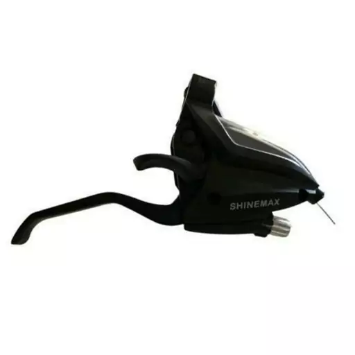 دسته دنده کلاجدار دوچرخه طرح SHIMANO (شیمانو) مدل خفاشی8 سرعته  بسته 2 عددی کد 1134 (راشا بایک)