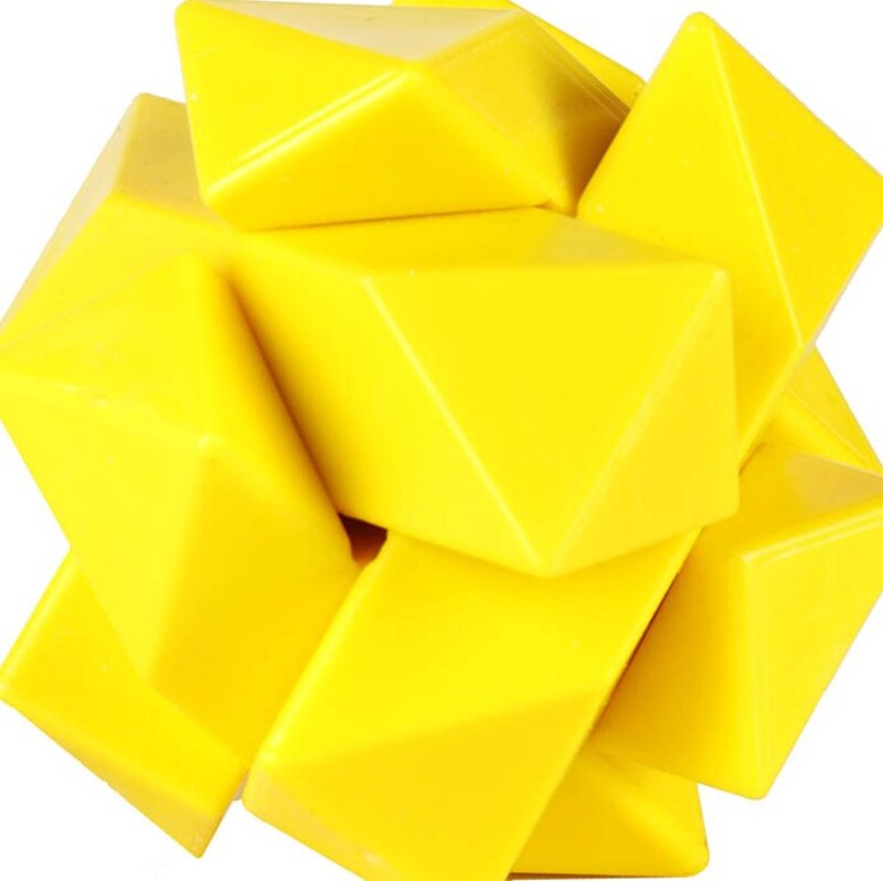 بازی معمای سازه ای ستاره (زرد) صنایع آموزشی