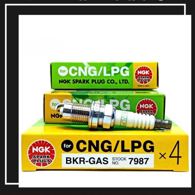 بسته چهار تایی شمع NGK مخصوص ماشین های گازسوز (CNG/LPG)