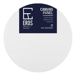 بوم نقاشی دایره قطر 100 برند EROS مدل دورسفید (ارسال رایگان تحویل درب منزل)