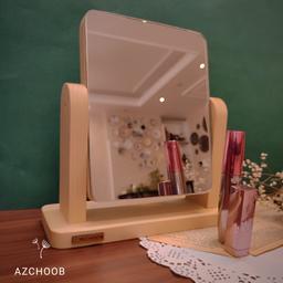 آینه رومیزی چوبی دکوراتیو