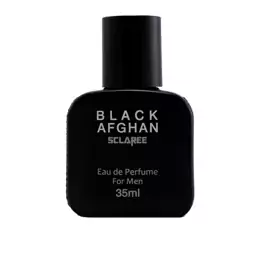 ادکلن اسکلاره بلک افغان  Black Afghan عطر جیبی 35 میل بلک افغان اسکلاری ادکلن بلک افغان Sclaree perfume عطر جیبی گرم 