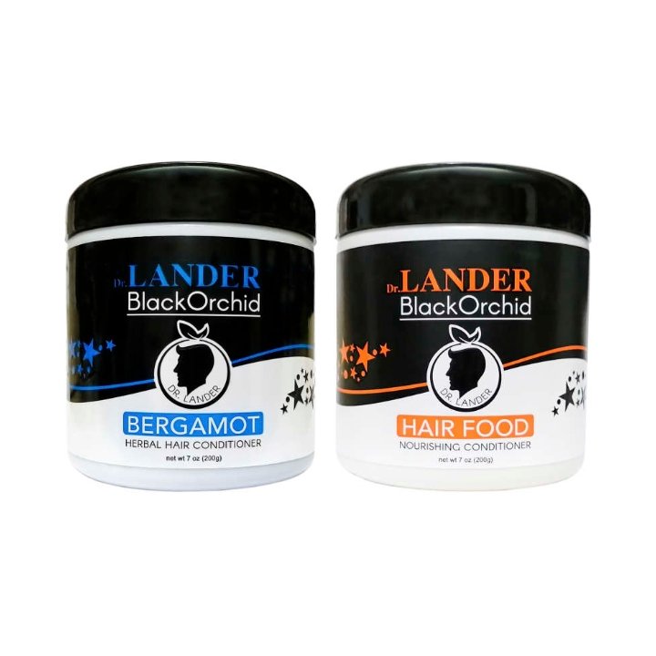 واکس مو لندر بلک اورکید 200 گرمLander Black Orchid Pomade Conditioner Hair Dress آبی موجوده، واکسمو لاندر اصل lander