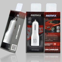 شارژر فندکی اورجینال ماشین  ریمکس دو پورت فست شارژ مناسب خودرو شارژ موبایل پاور بانک شارژر همراه