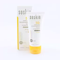 کرم ضد آفتاب SPF 50 ساسکین رنگ روشن 50 میلی لیتر