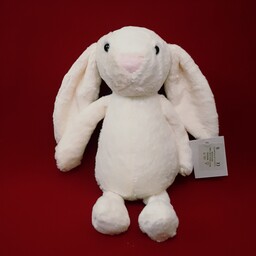 عروسک پولیشی خرگوش جیلی اورجینال سفید 
