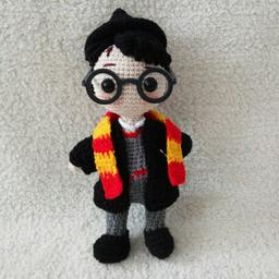 عروسک بافتنی دست باف طرح هری پاتر Harry Potter سفیرباف