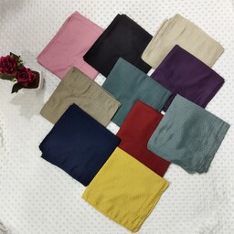 روسری نخی کریستال دوردوخت در رنگهای متنوع با ارسال رایگان 