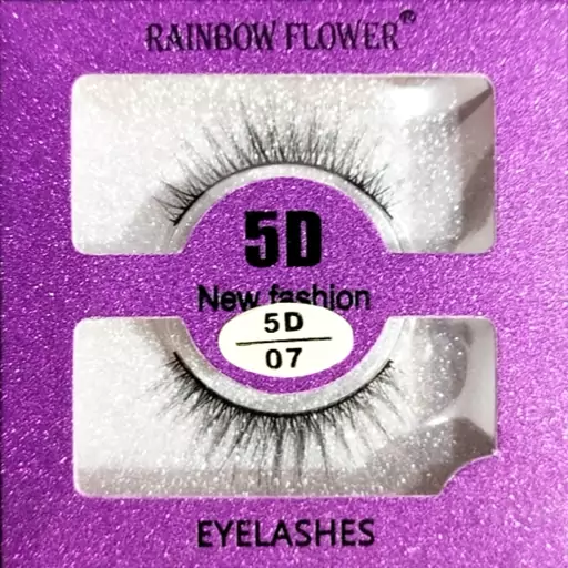 مژه مصنوعی 5 بعدی‌ رینبو فلاور شماره 07
EYELASHES 5D