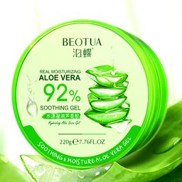 ژل آبرسان و مرطوب کننده آلوئه ورا بئوتوا حجم 220 میل 
BEOTUA SOOTHING&MOISTURE ALOE VERA