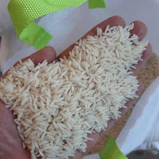 برنج ایرانی درجه یک نمونه محصول گیلان خوش پخت  تر از برنج هندی خاطره