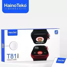 اپل واچ آلمانی ساعت هوشمند Haino Teko T81 Mini با شارژر مغناطیسی