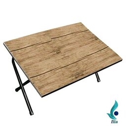میز تحریر تاشوی طرح چوب  (سایز 70)