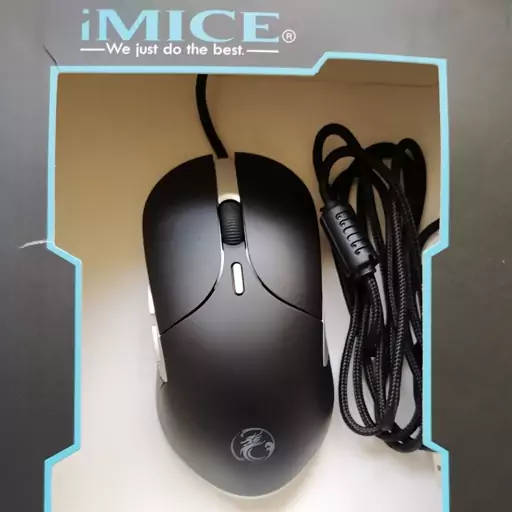 ماوس گیمنیک ار جی بی دار مدل imice x6 RGB 