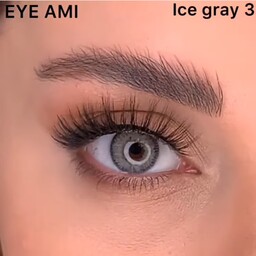 لنز چشم  رنگ خاکستری یخی 3  اِی آمی کره ای