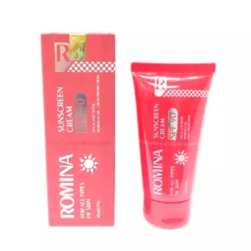 ضد آفتاب بی رنگ  sp f  90 رومینا
ROMINA SANSCREEN CREAM

