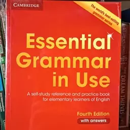 essential grammar in use 4th  کتاب زبان اسنشیال گرامر این یوز 