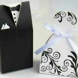 پک پنجاه عددی گیفت عروس و داماد مناسب برای هدیه دادن به مهمانان