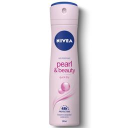 اسپری نیوآ nivea pearl and beauty  حجم 150 میلی لیتر مناسب بانوان 