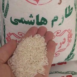 برنج طارم هاشمی درجه یک مازندران بوجاری شده 5 کیلویی با ضمانت بازگشت وجه