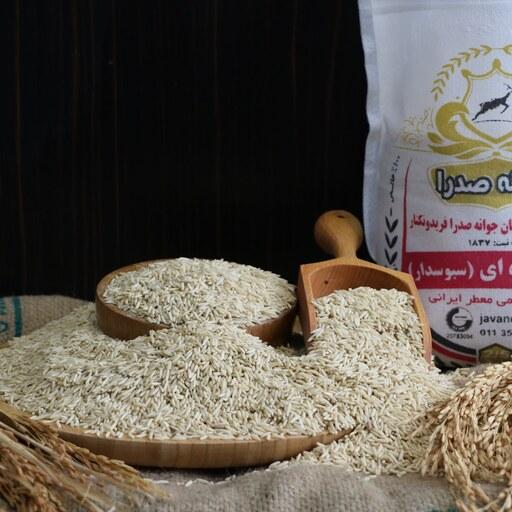 برنج قهوه ای ارگانیک(10کیلو)ارسال رایگان