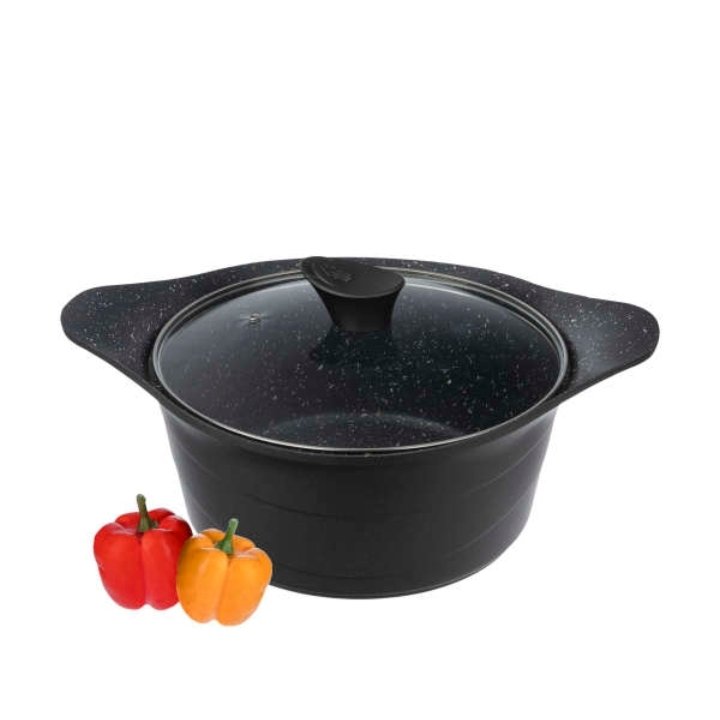قابلمه گرانیتی محصول عروس تفلون مدل دیاکو DDi0228سایز 28