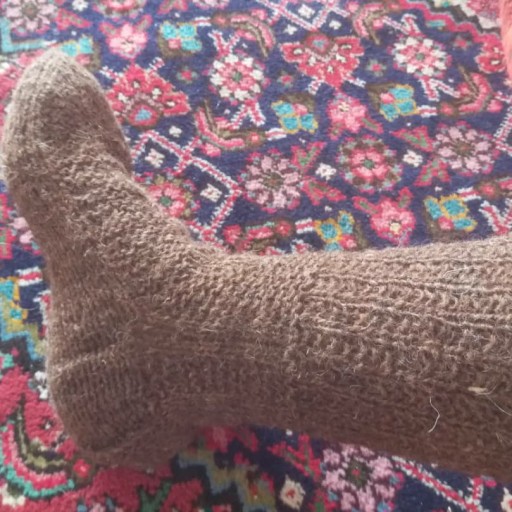 جوراب پشمی دستبافت (بزرگسال،زنانه و مردانه)
